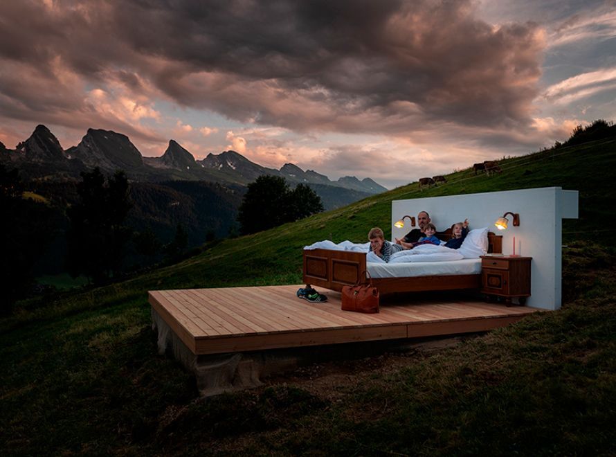 Без стен и крыши: в Швейцарии открылся отель ноль звезд — PR-FLAT.RU
